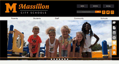 Desktop Screenshot of massillonschools.org